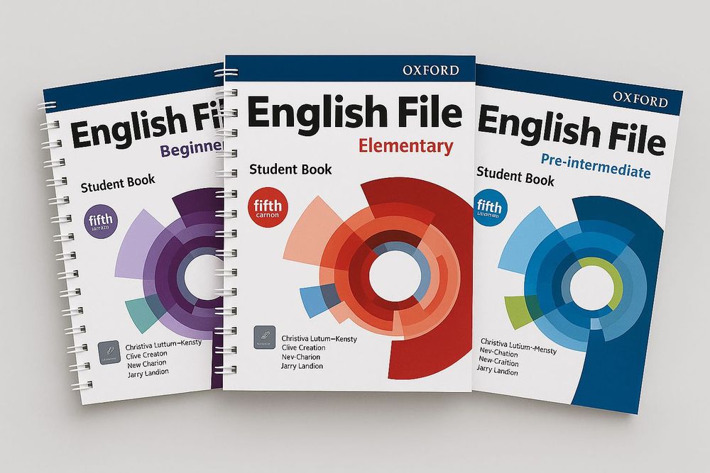 Новые учебники English File 5 издание 2025 год Супер качество