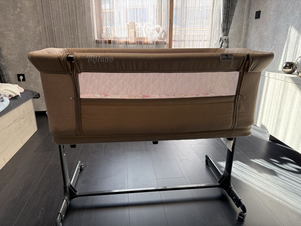 Бебешка кошара Lorelli MILANO 2 в 1 Beige