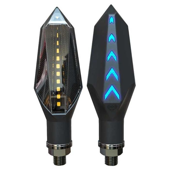Semnal/Semnalizare/Semnale moto dinamice NOI Y1 Set de 4 Buc LED