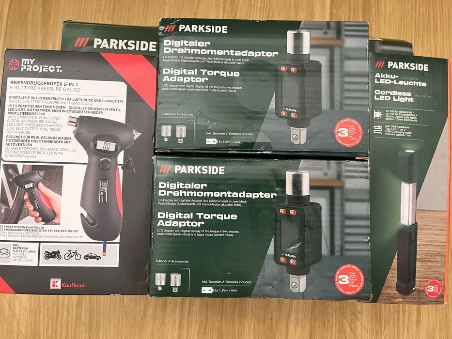 Adaptor de cuplu parkside, plus altele