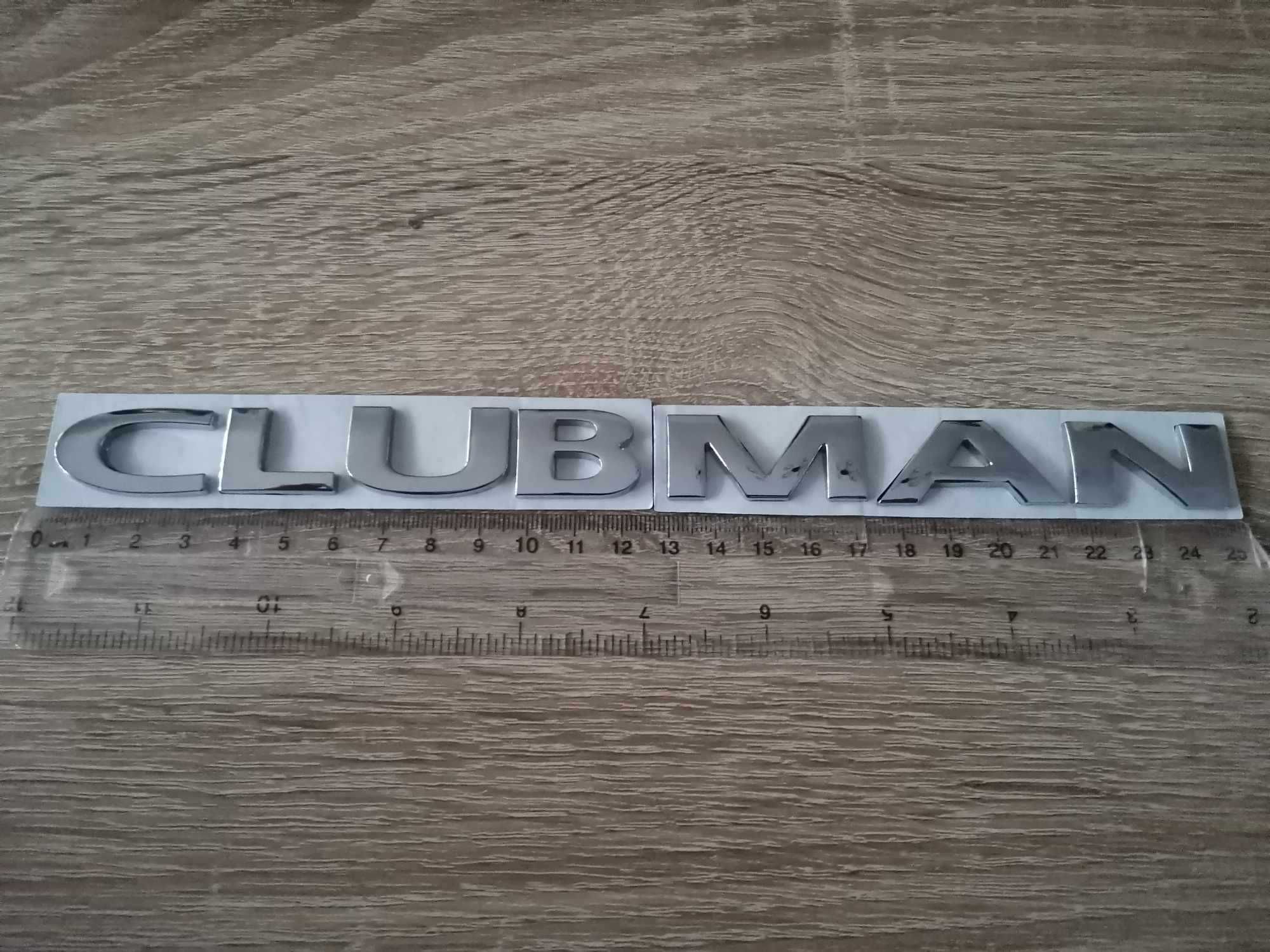 сребриста емблема MINI Cooper Clubman