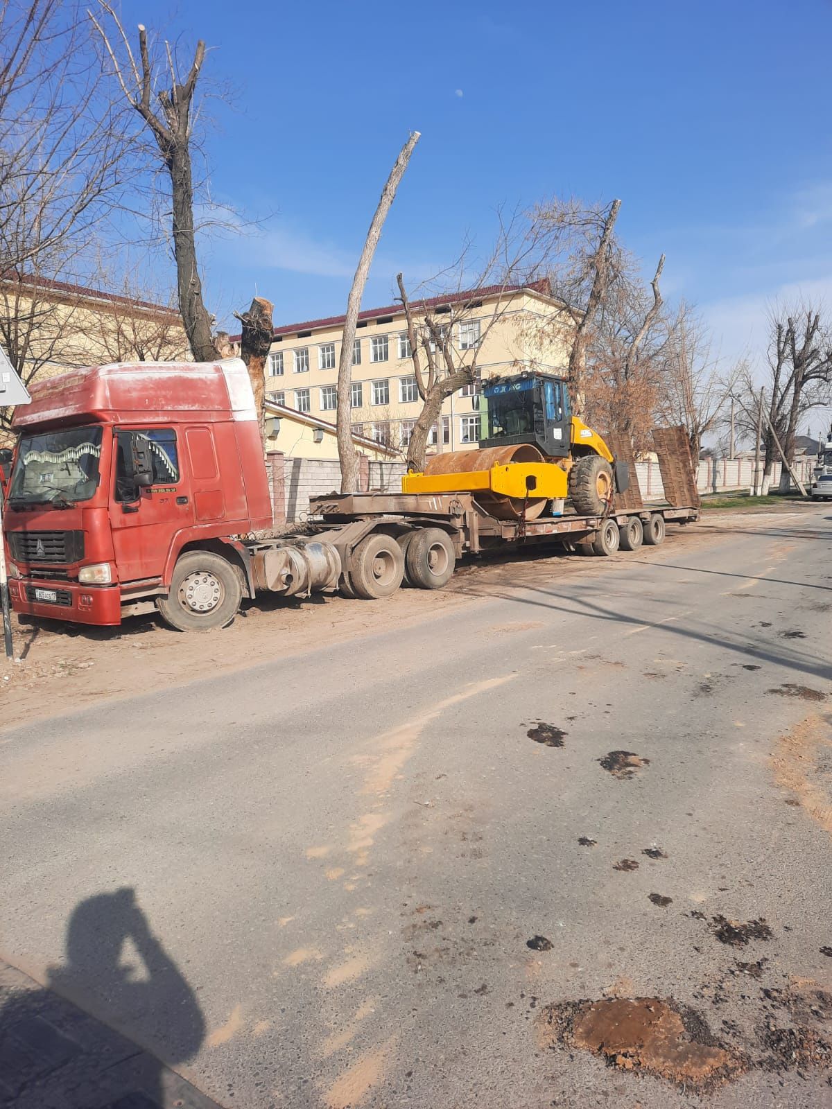 Услуги Трала грузоперевозки спецтехники