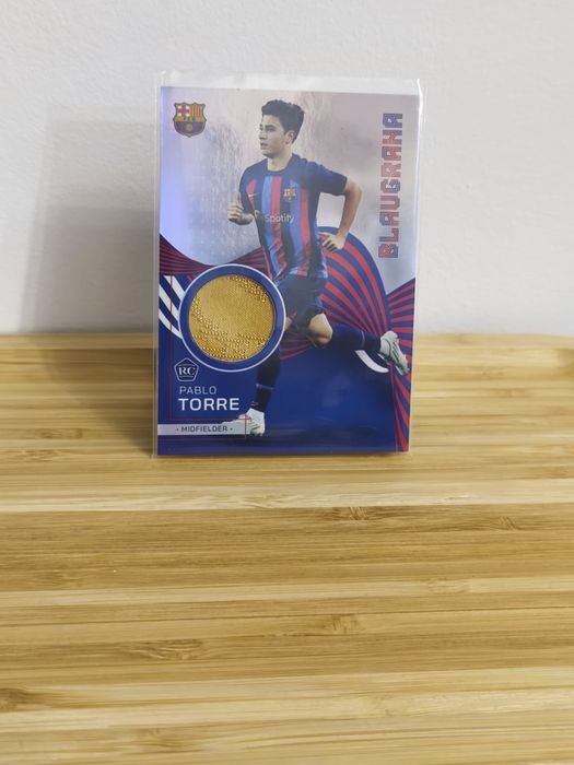 Футболна картичка Pablo Torre Topps Relic