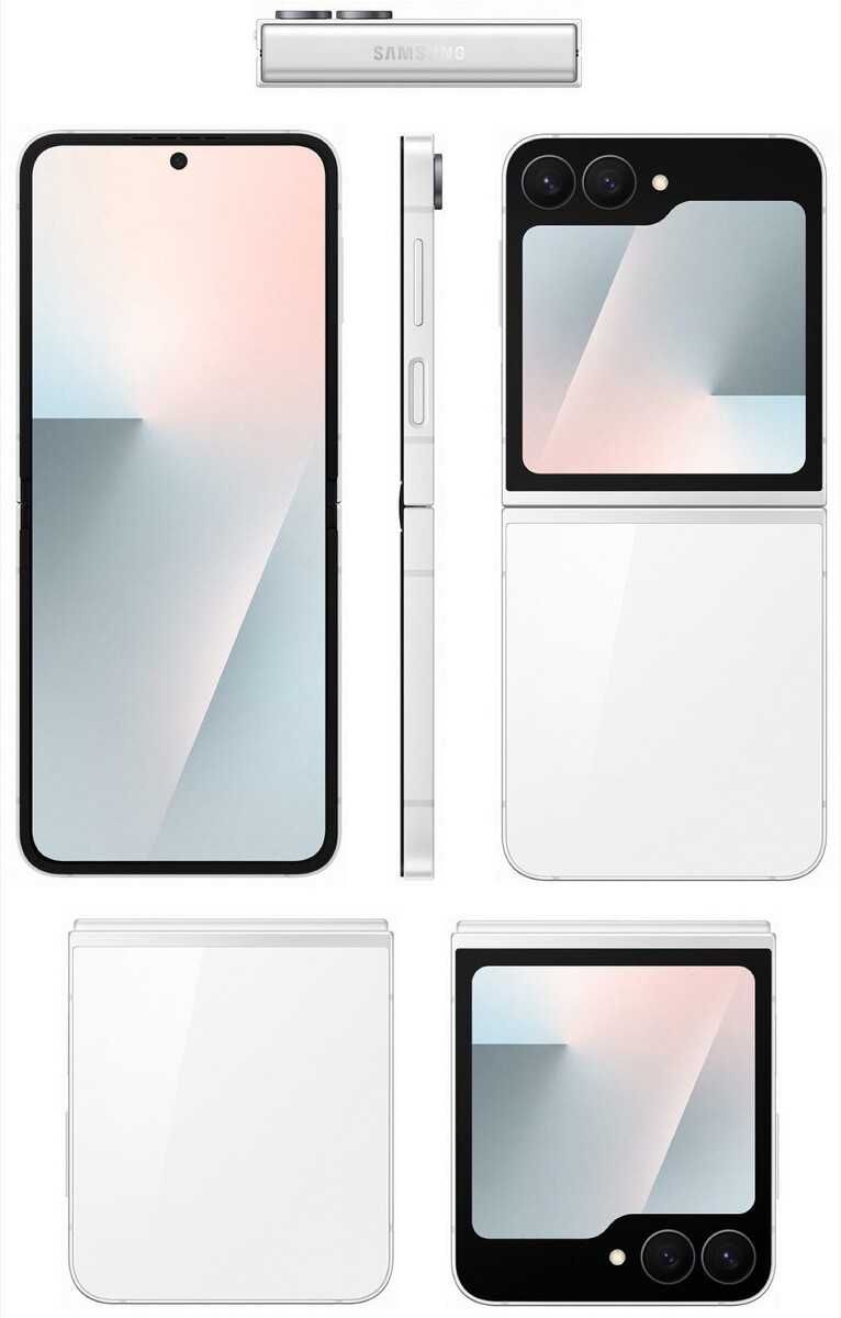 НОВ! Samsung Galaxy Z Flip 7 FE 5G 128GB White / Black 2г. Гаранция!