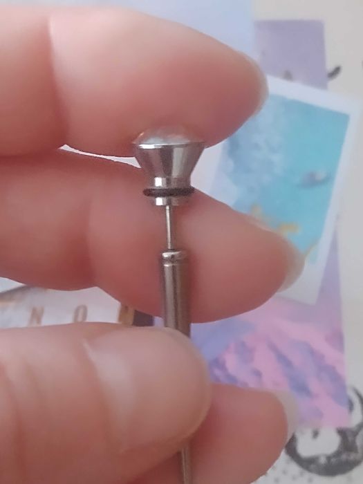 Обеци имитация на флеш