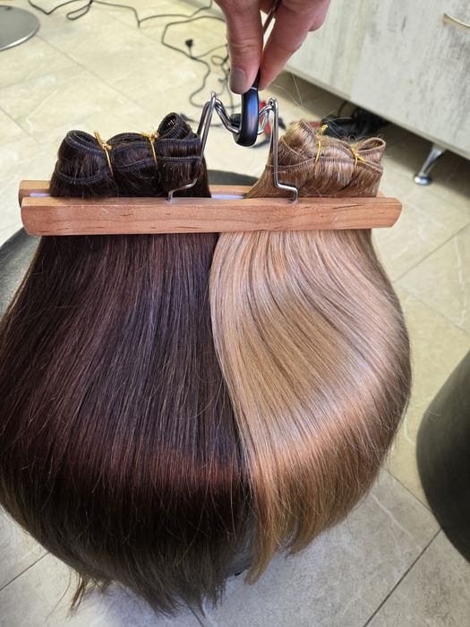 Естествена славянска коса 100 гр.