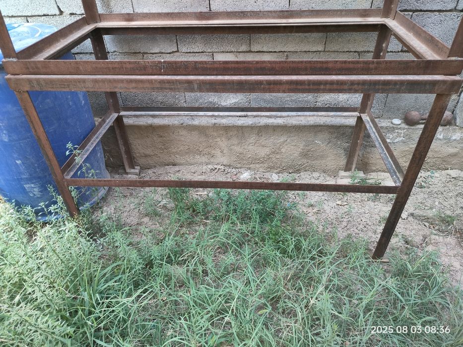 Железный стол каркас