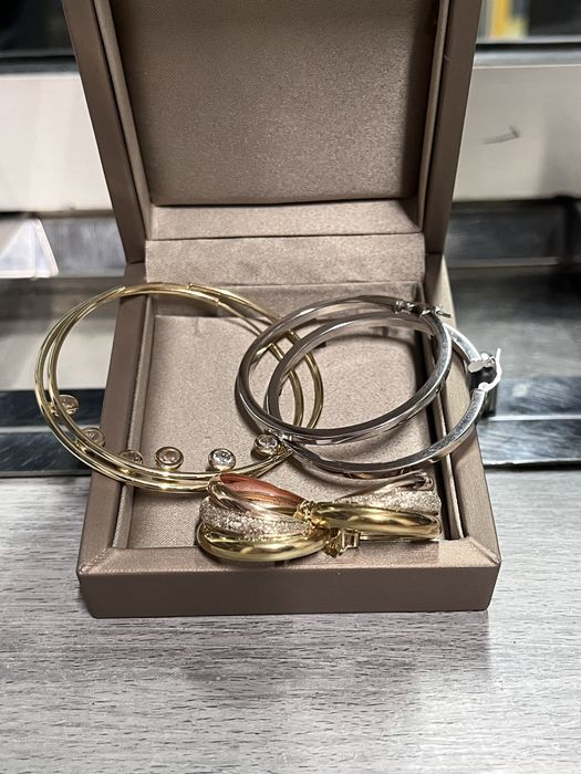 Cercei Aur 14K -385 Ron :Gr . Ca nou