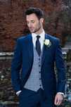 Sacou blazer slim 42 XL premium Club Of Gents lana moale 120's