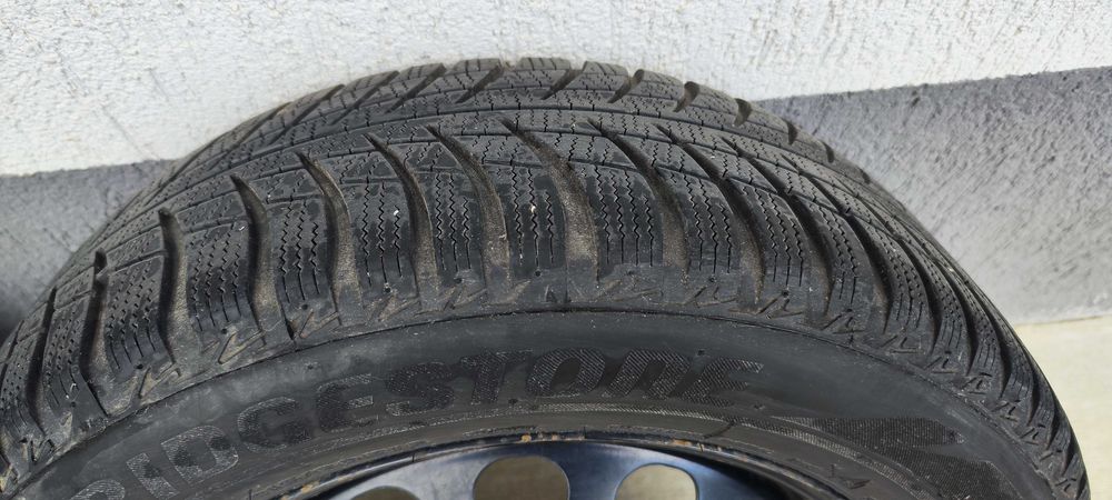 SET Jante SKODA/SEAT/VW cu anvelope Bridgestone BLIZZAK