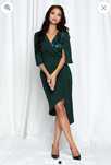 Rochie de seară verde