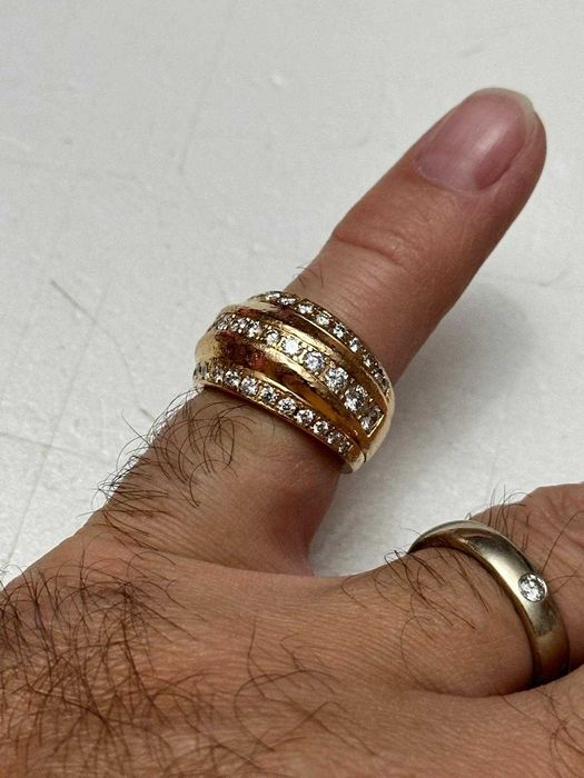 INEL AUR roze 18K - CHOPARD "La Strada" + 43 Diamante = 1.8CT - 14.4g