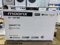 Телевизор Moonx 43AH700-43M850 Доставка+прошивка каналов бесплатно