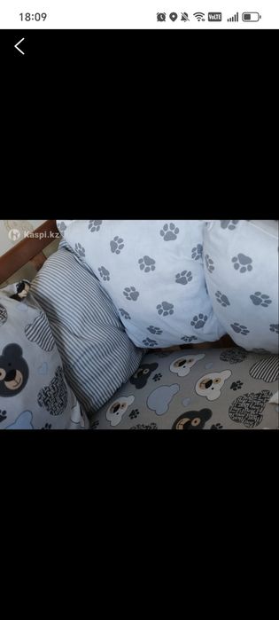 Бортики в кроватку