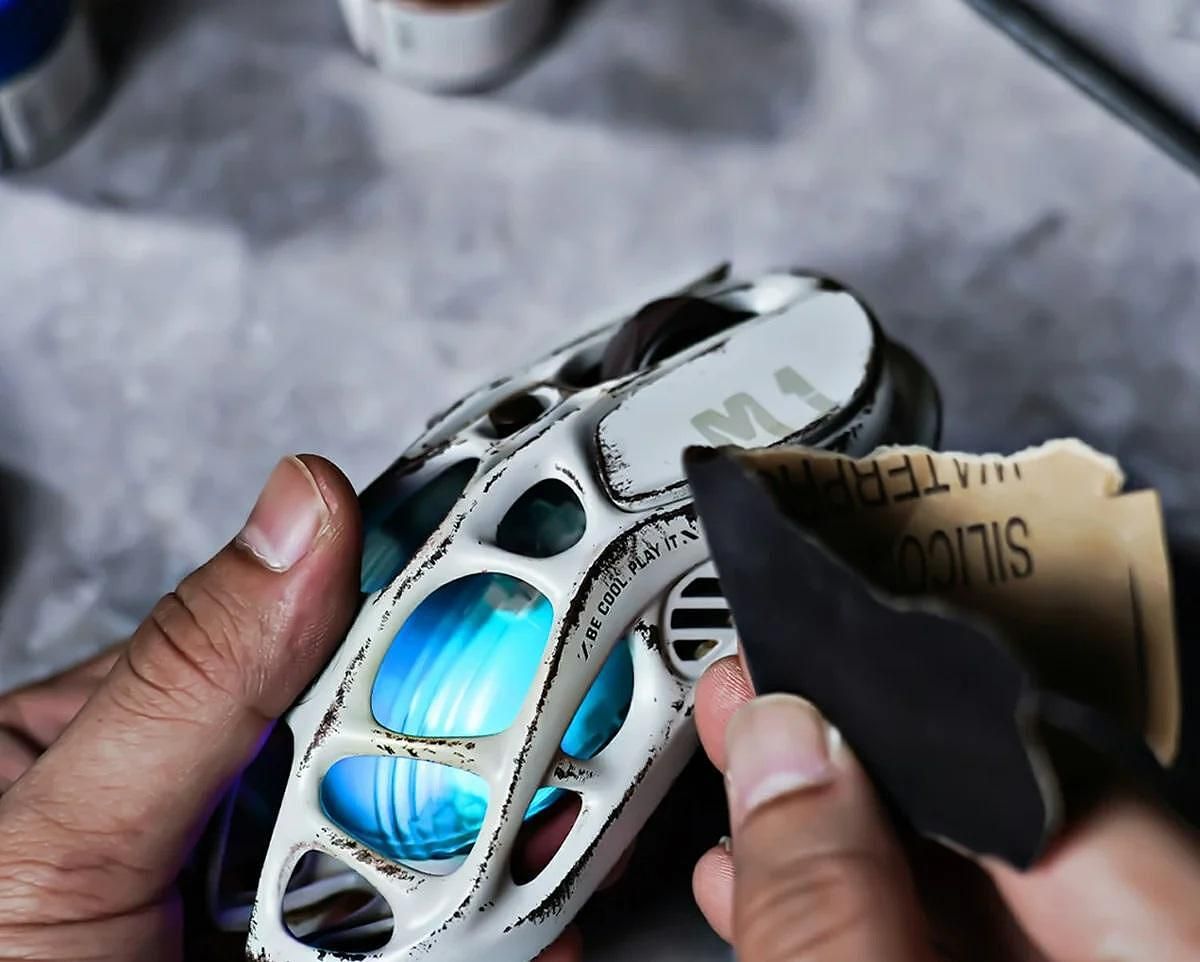 Gravastar mercury m1 pro безжична геймърска мишка - версия "бойна ръжд