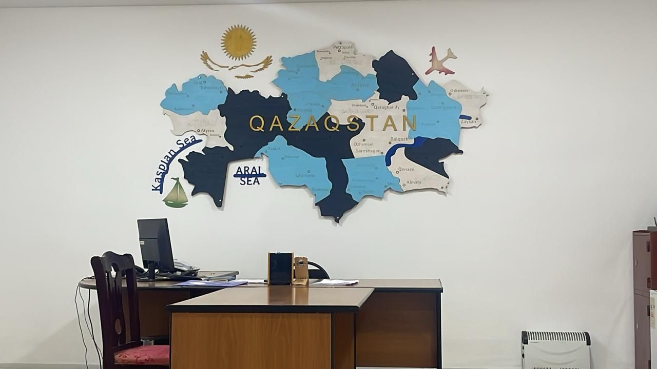 Карта мира с подсветкой