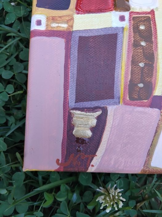 Set 3 tablouri pictate manual