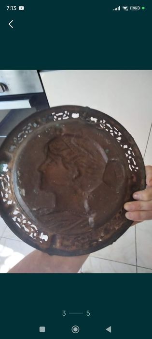 Ceas de perete și Tablou foarte vechi