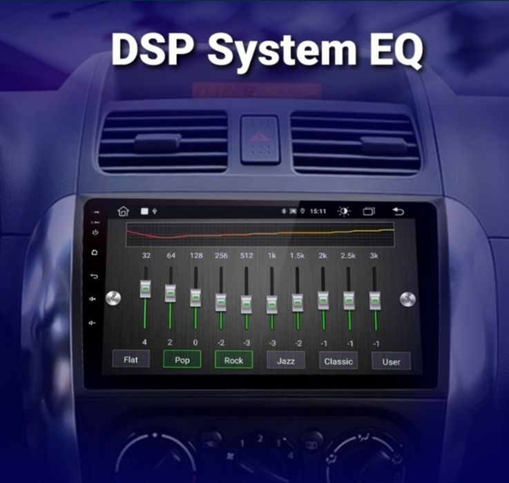 Navigatie Android dedicata Suzuki SX4 (2006-2013)