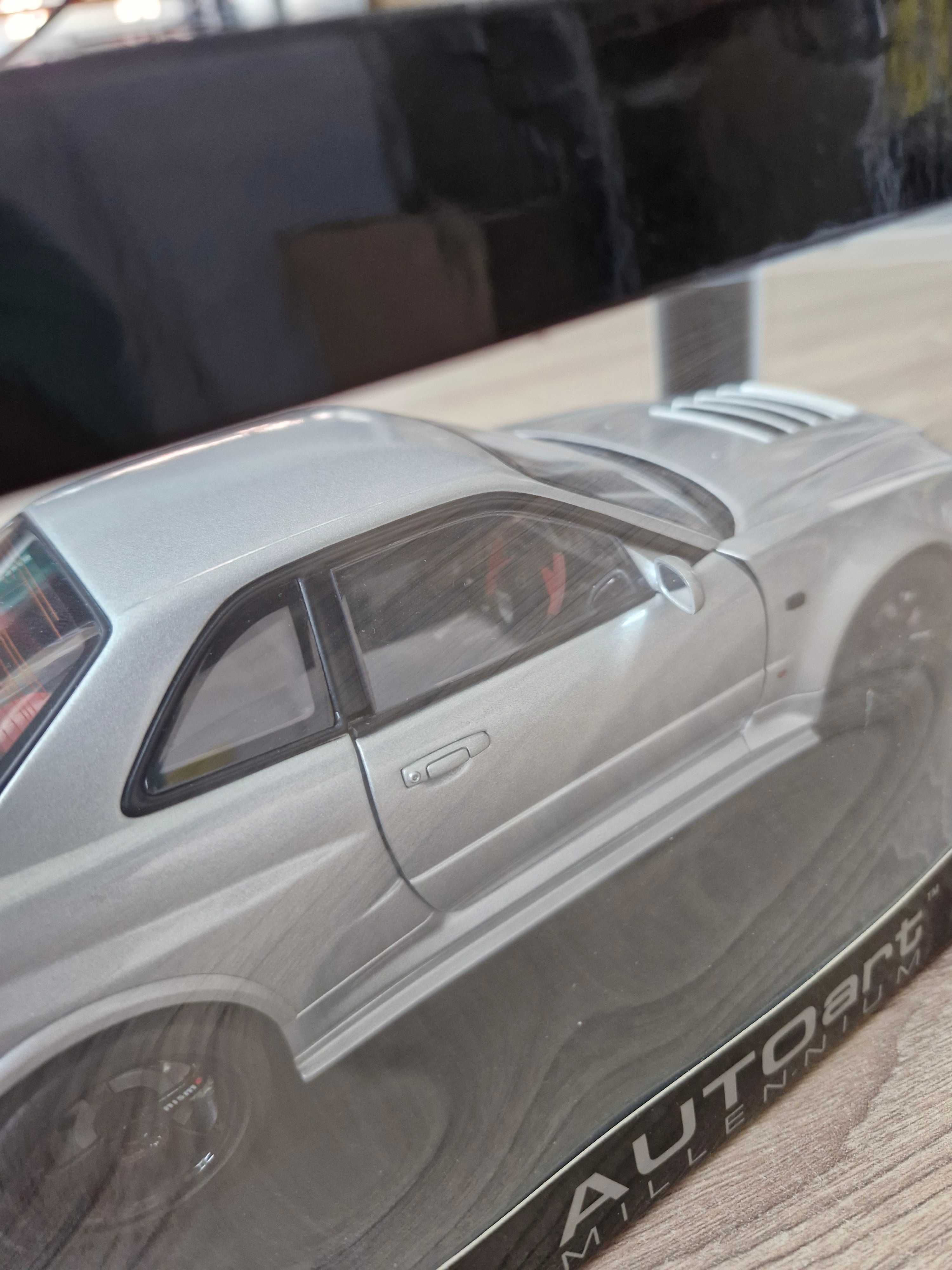 AutoArt Nissan Skyline GT-R (R34) Z-Tune Silver 1/18