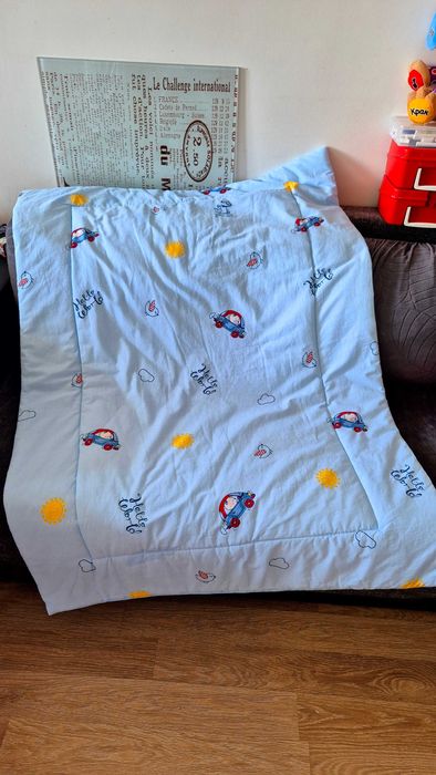 Намалена от 85лв нова завивка и обиколник за легло бебе Лорели