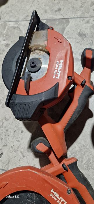 Hilti circular pe acumulator
