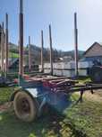 Vand remorca forestiera 3 axe