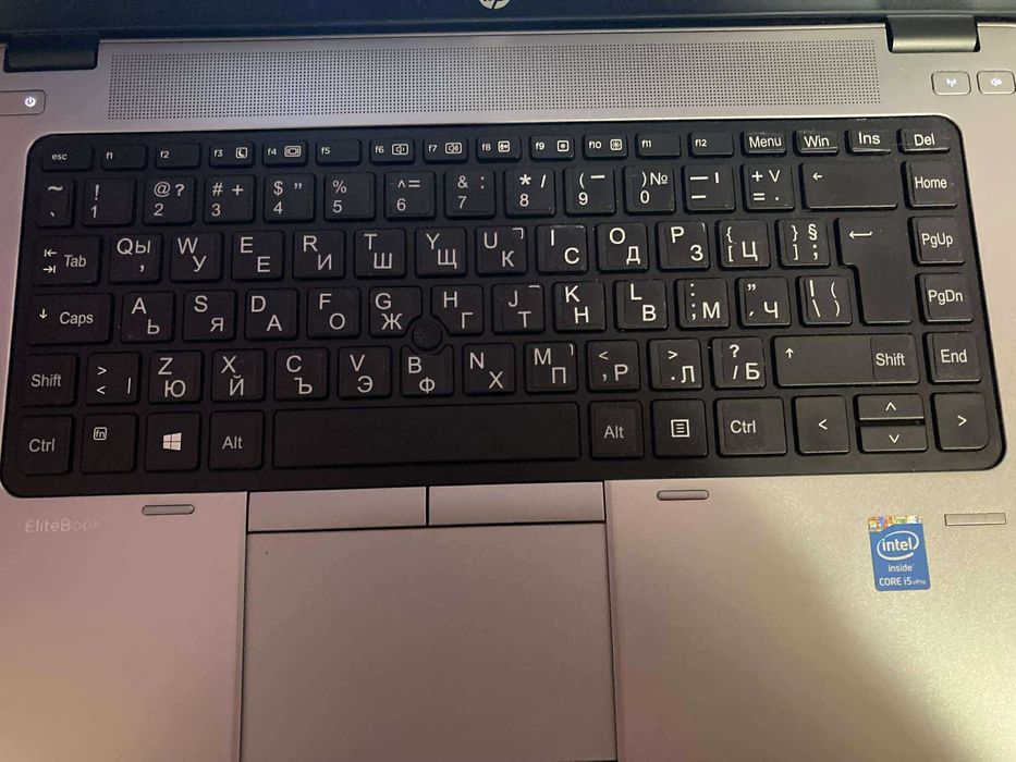 Бизнес лаптоп HP, Intel Core i5, 16 GB RAM, SSD NVMe, Win11