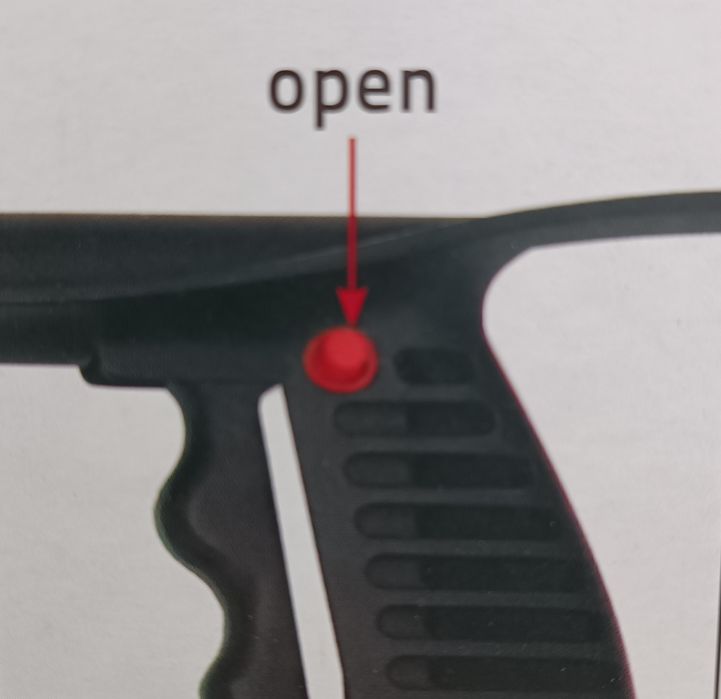 Dispozitiv tip cleste, pentru prins obiecte la distanță, 81 cm