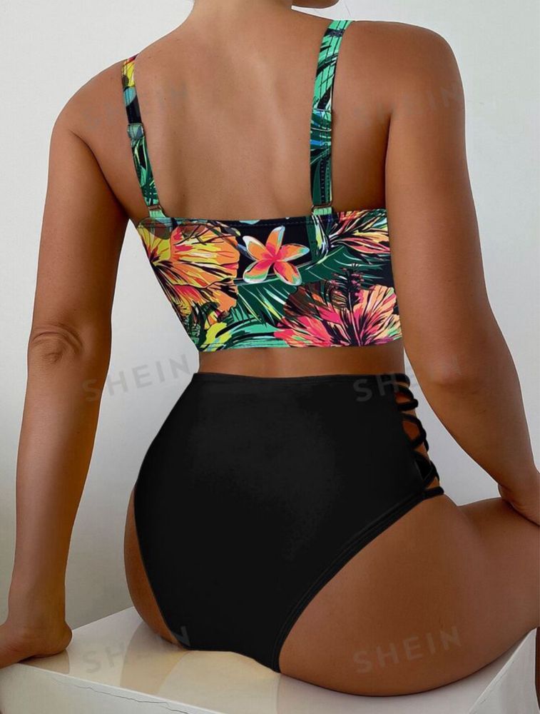 Costum de baie tropical Marime S