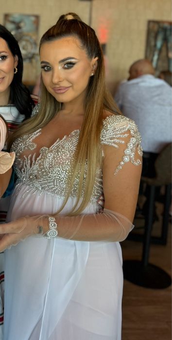 Rochie cununie civila gravida / insarcinata nadare