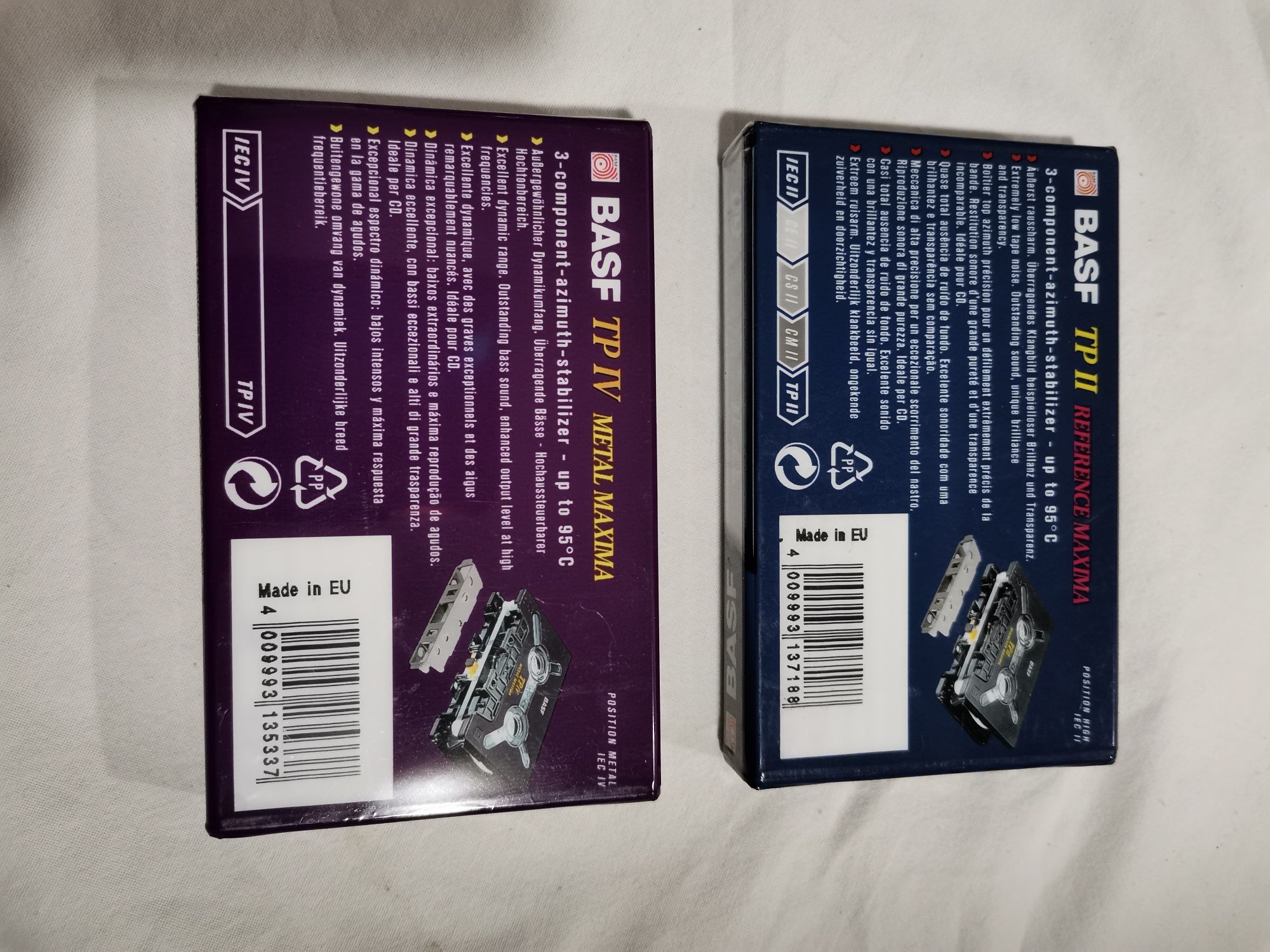 Casete Basf sigilate