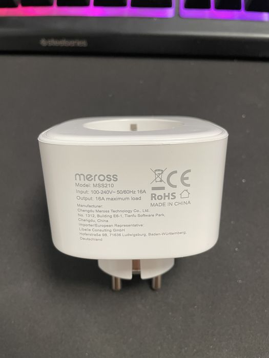 Priza smart meross mss210 homekit