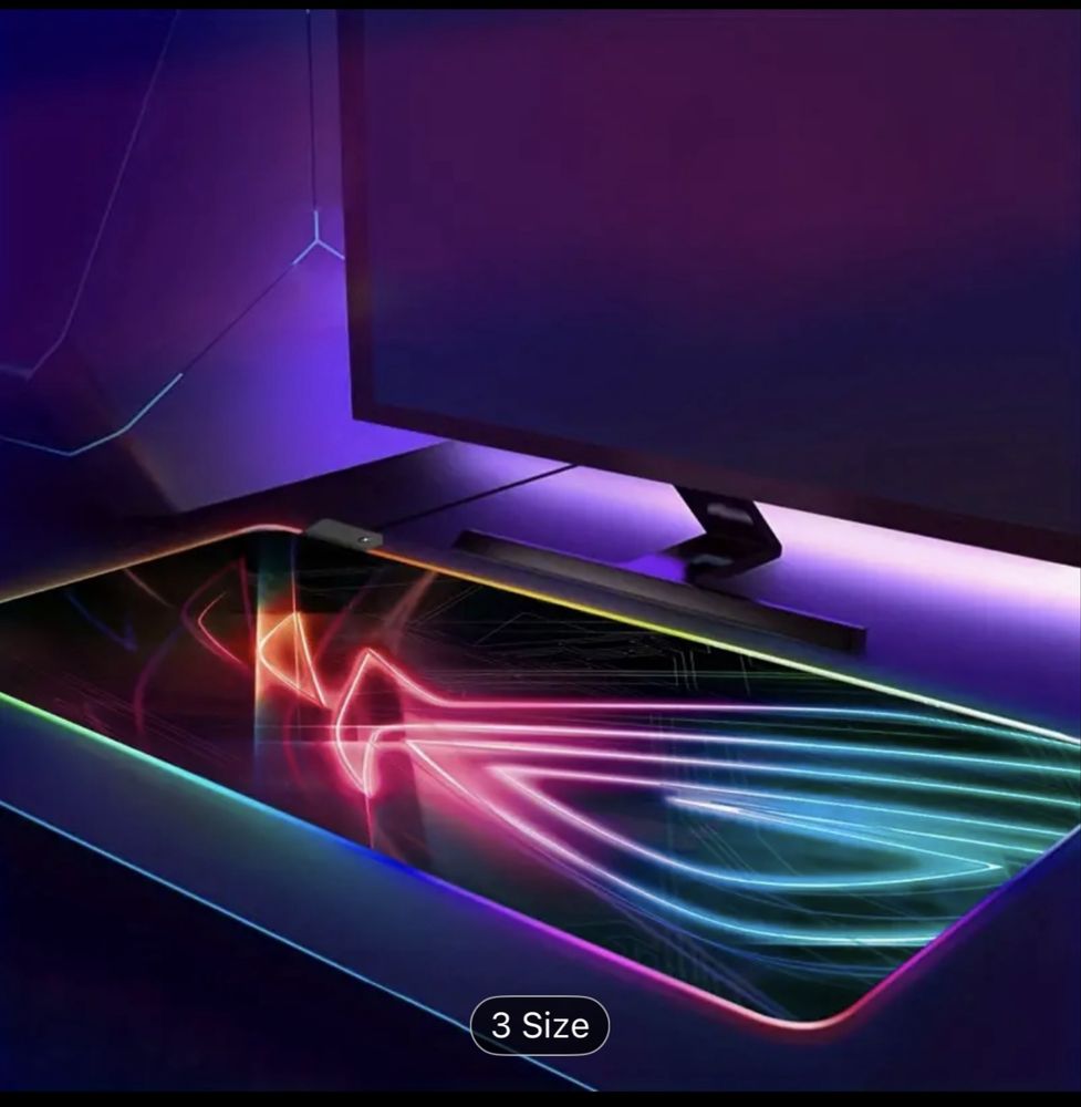 Setup de gamer? Ia-ți Mouse Pad RGB la preț mic!