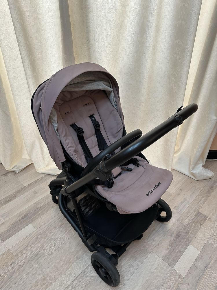 Коляска  2 в 1 Easywalker Charley 2, розовый