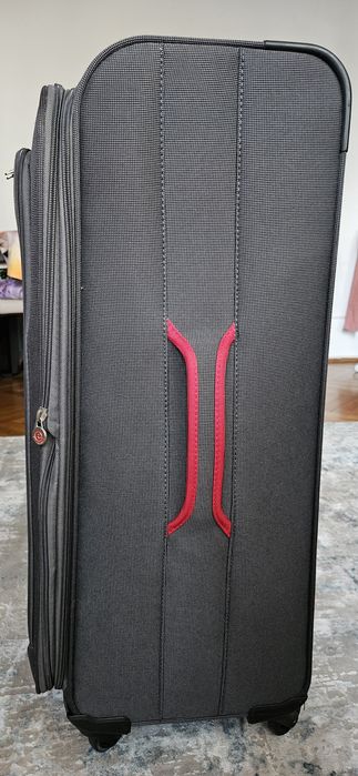 Troler Lamonza, culoare gri închis, 75cm
