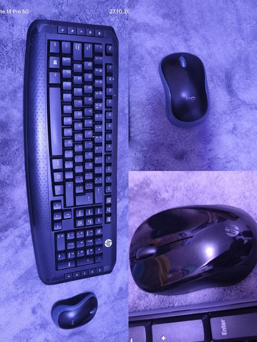 Tastaturi cu mause wireless