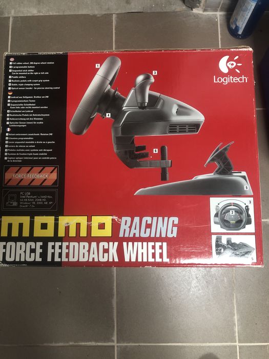 Volan gaming logitech momo racing