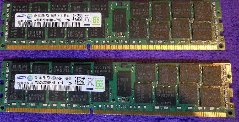 KIT 64GB 4x16GB DDR3 ECC Reg memorii server workstation 12800R 10600R