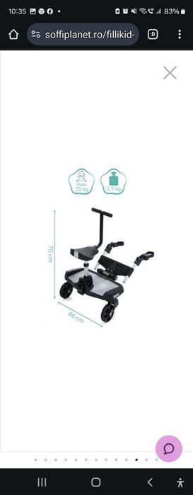 Buggy board Fillikid