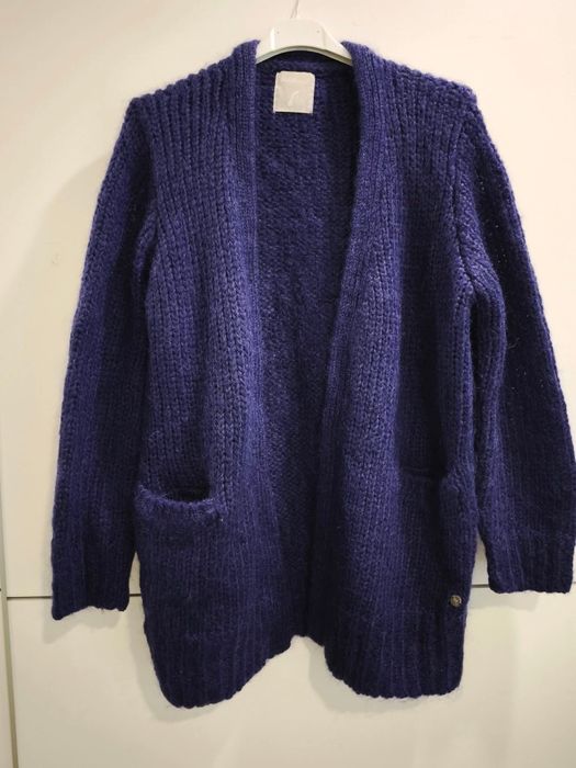 Woolland дебела жилетка мохер р-р М