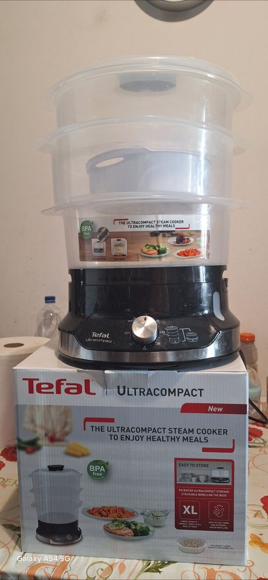Aparat de gătit cu aburi Tefal