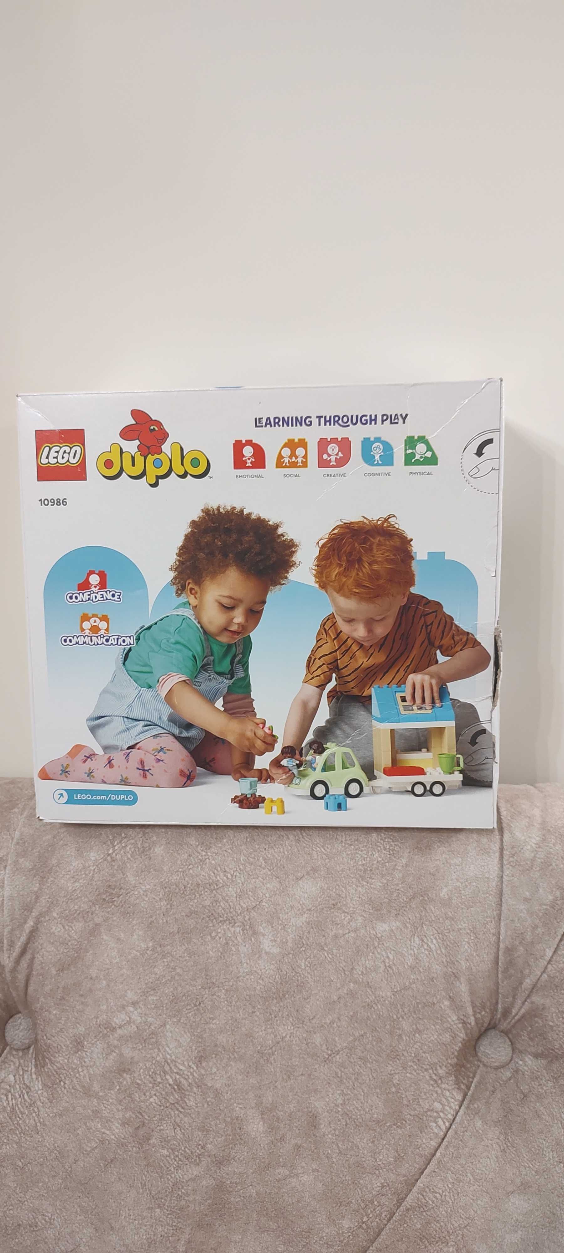 Lego Duplo Town Casa de familie pe roti NOU