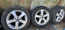 Set 4 roti aliaj passat b6 CC golf 5 6 7  anvelope vara