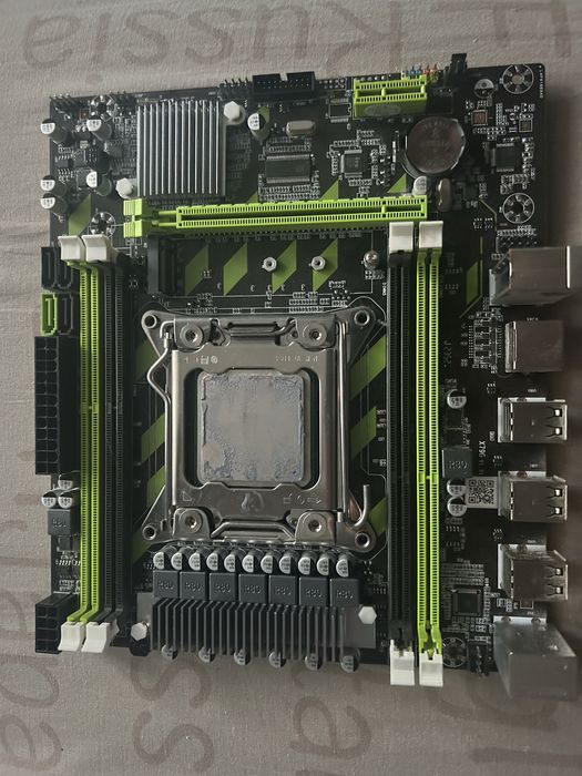 Материнская плата x79+Intel Xeon E5 2670