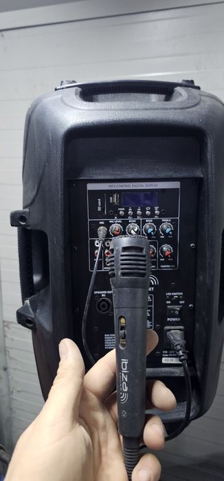 Boxe active mixer,stative microfon , bloototh incluse