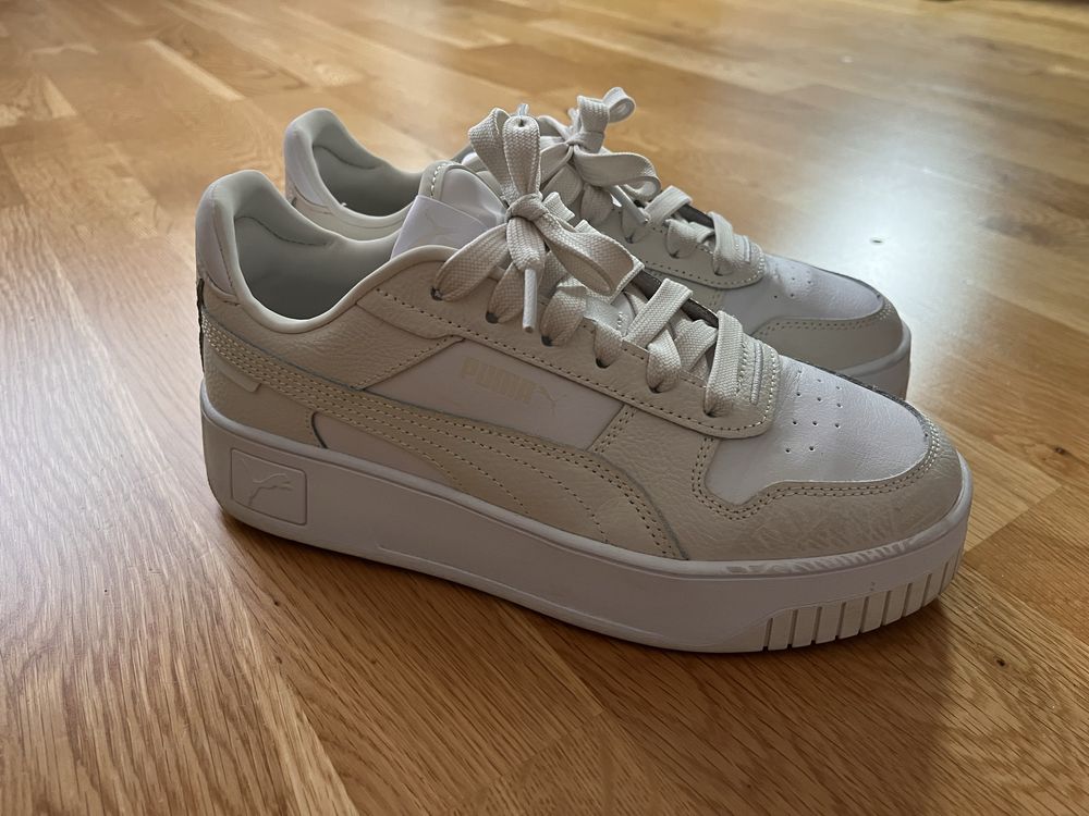 Кецове puma 37,5 бяло бежаво