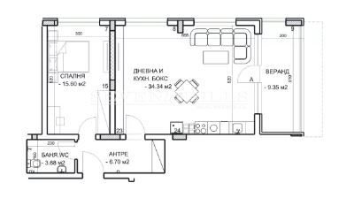 Продава се Двустаен апартамент в Пловдив, Младежки Хълм - 93 кв.м за 1529 €/кв.м - Снимка #1