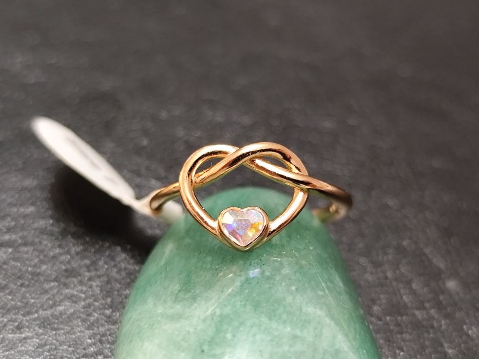 Пръстен / Сърце / Сребро / Злато / Кристал