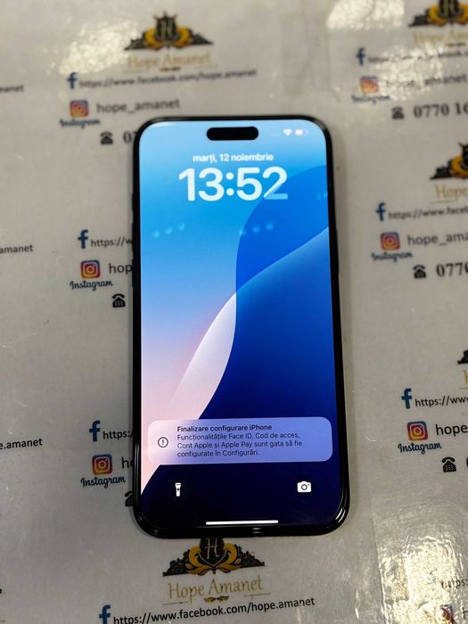 Hope Amanet P7 Iphone 16 Black